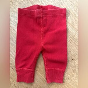 Hanna Andersson Pants 😍 Size 0-3 Months / 0-3M 🐣 Red (Also selling in blue)